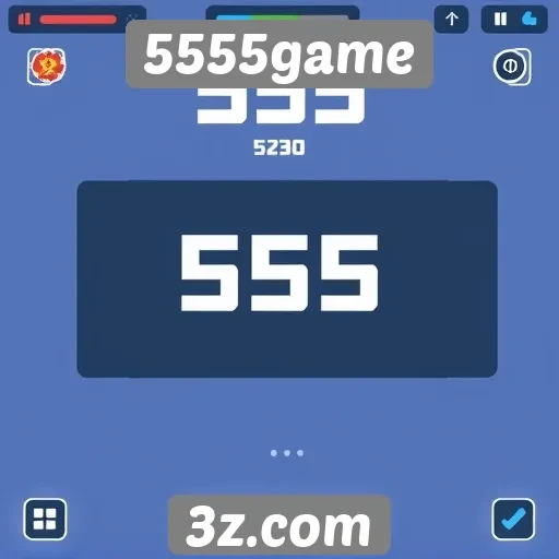 Análise da interface do usuário no 5555game